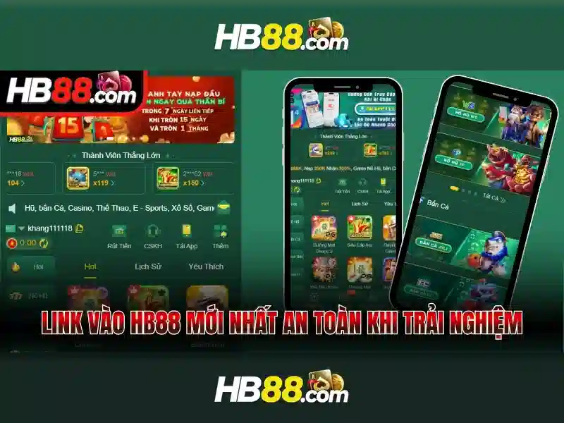 HB88: Nền tảng trò chơi trực tuyến đáng tin cậy